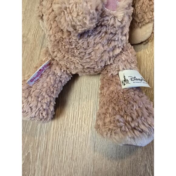 Disney Parks Duffy & ShellieMay Teddy Bears Plush Pair 17” Brown Tan - Picture 4 of 6
